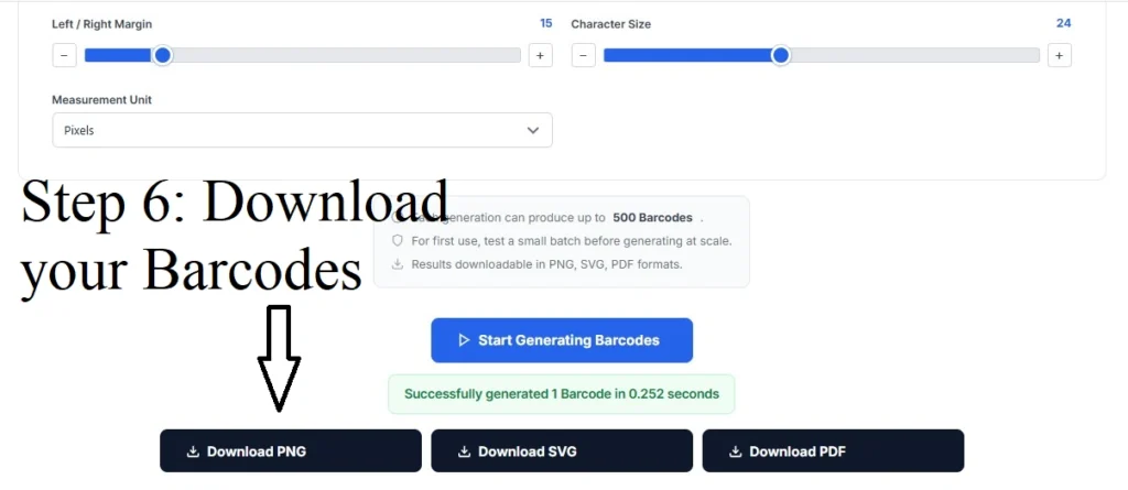 Free Bulk Barcode Generator – Create & Download 500 Barcodes 7 bulkbarcode 6